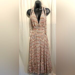 American Rag Print Dress with gathered Waist